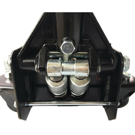 LOW-PROFILE HYDRAULIC FLOOR JACK 2T 70-610mm / DUAL & LONG BODY
