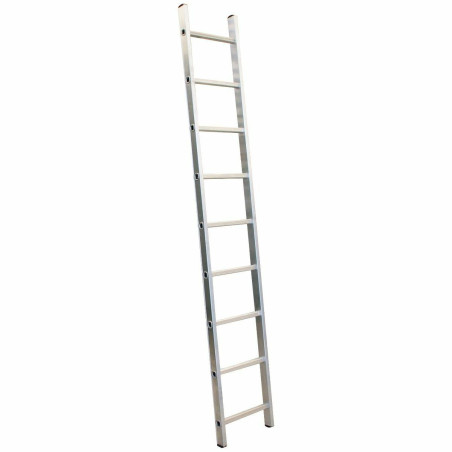 ALUMINIUM LEANING LADDER 1x10 150kg