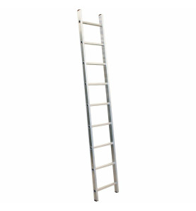 ALUMINIUM LEANING LADDER 1x10 150kg