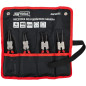 CIRCLIP PLIER SET 180mm 4pcs/ ROLL-UP POUCH
