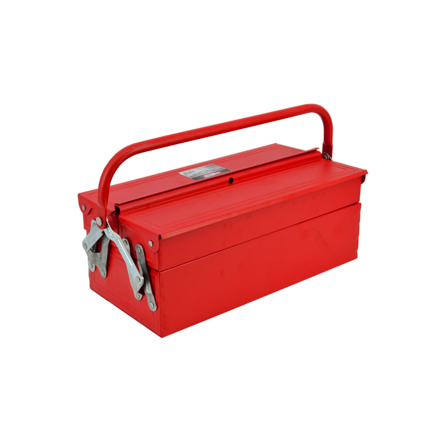 3-TRAY CANTILEVER METAL TOOLBOX 53x22x16cm