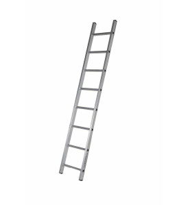 ALUMINIUM LEANING LADDER 1x8 150kg
