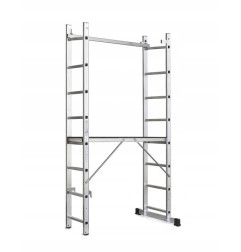 ALUMINIUM SCAFFOLD TOWER w/ PLATFORM 2x7 150kg