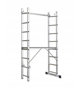 ALUMINIUM SCAFFOLD TOWER w/ PLATFORM 2x7 150kg