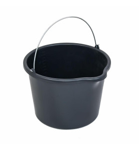 CONSTRUCTION BUCKET w/ POURING SPOUT 5L/ METAL HANDLE