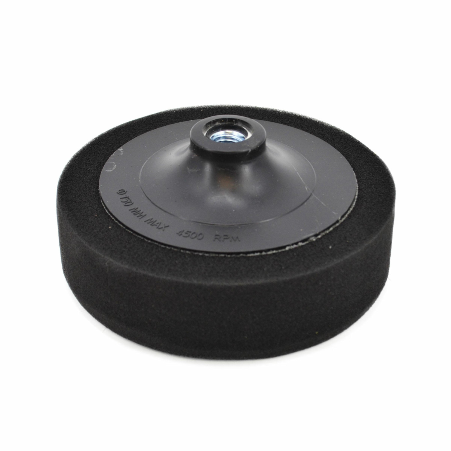 FOAM POLISHING HEAD/ SOFT 125x45mm M14/ BLACK FOAM POLISHING HEAD/ SOFT 125x45mm M14/ BLACK