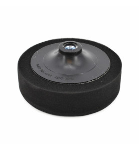 FOAM POLISHING HEAD/ SOFT 125x45mm M14/ BLACK