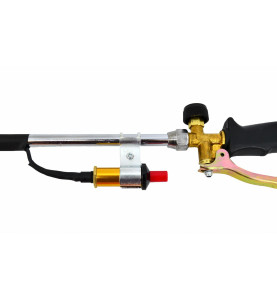 LONG-ARM GAS TORCH BURNER 60mm w/ PIEZO IGNITION