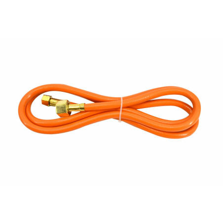 PVC LPG/ PROPANE HOSE 3M w/ COUPLINGS