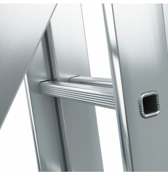 ALUMINIUM DOUBLE SECTION MULTI-PURPOSE LADDER 2x9 150kg