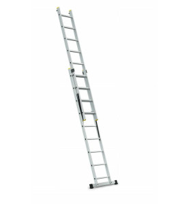 ALUMINIUM DOUBLE EXTENSION MULTI-PURPOSE LADDER 2x9 150kg