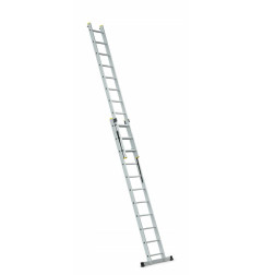 ALUMINIUM DOUBLE SECTION MULTI-PURPOSE LADDER 2x11 150kg