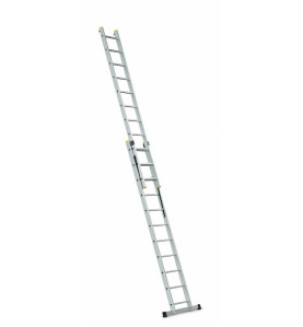 ALUMINIUM DOUBLE SECTION MULTI-PURPOSE LADDER 2x11 150kg