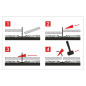TILE LEVELING SYSTEM CLIPS 1.0mm (7-15mm) 400pcs