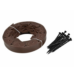FLEXIBLE GARDEN LAWN EDGE ECO-BORDER 10M