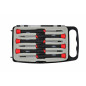 MAGNETIC PRECISION SCREWDRIVER SET 6pcs S2