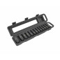 1/2" DRIVE DEEP IMPACT SOCKET SET 10-32mm 13pcs BLACK LINE