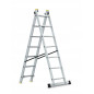 ALUMINIUM DOUBLE SECTION MULTI-PURPOSE LADDER 2x7 150kg