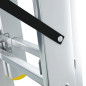 ALUMINIUM DOUBLE EXTENSION MULTI-PURPOSE LADDER 2x7 150kg