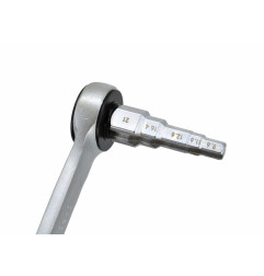 1/2" RADIATOR STEPPED WRENCH & RATCHET WRENCH 265mm/ TPR HANDLE