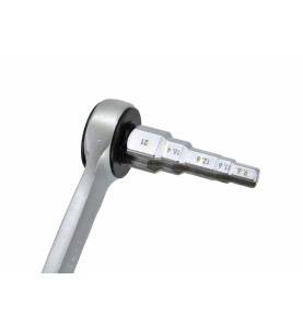 1/2" RADIATOR STEPPED WRENCH & RATCHET WRENCH 265mm/ TPR HANDLE