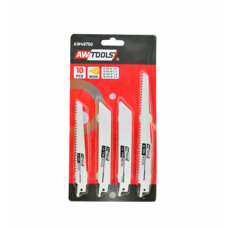 RECIPROCATING SAW BLADE/ WOOD METAL 10pcs