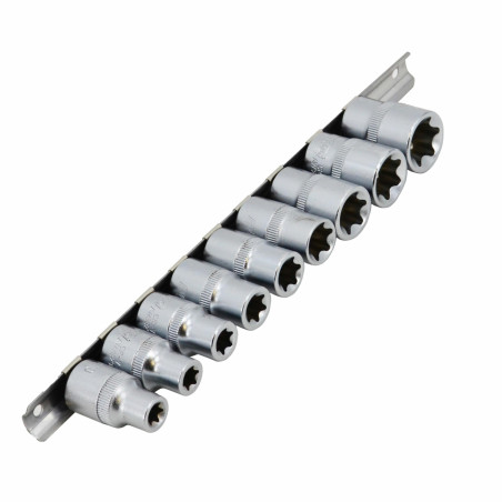 ZESTAW NASADEK TORX 1/2" E10-E24 - 9 CZĘŚCI