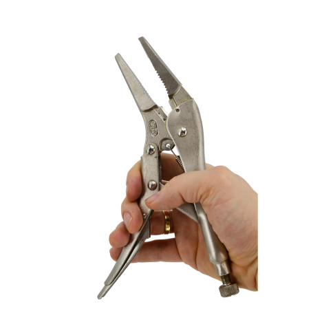 LONG NOSE LOCKING MORSE PLIERS 225mm