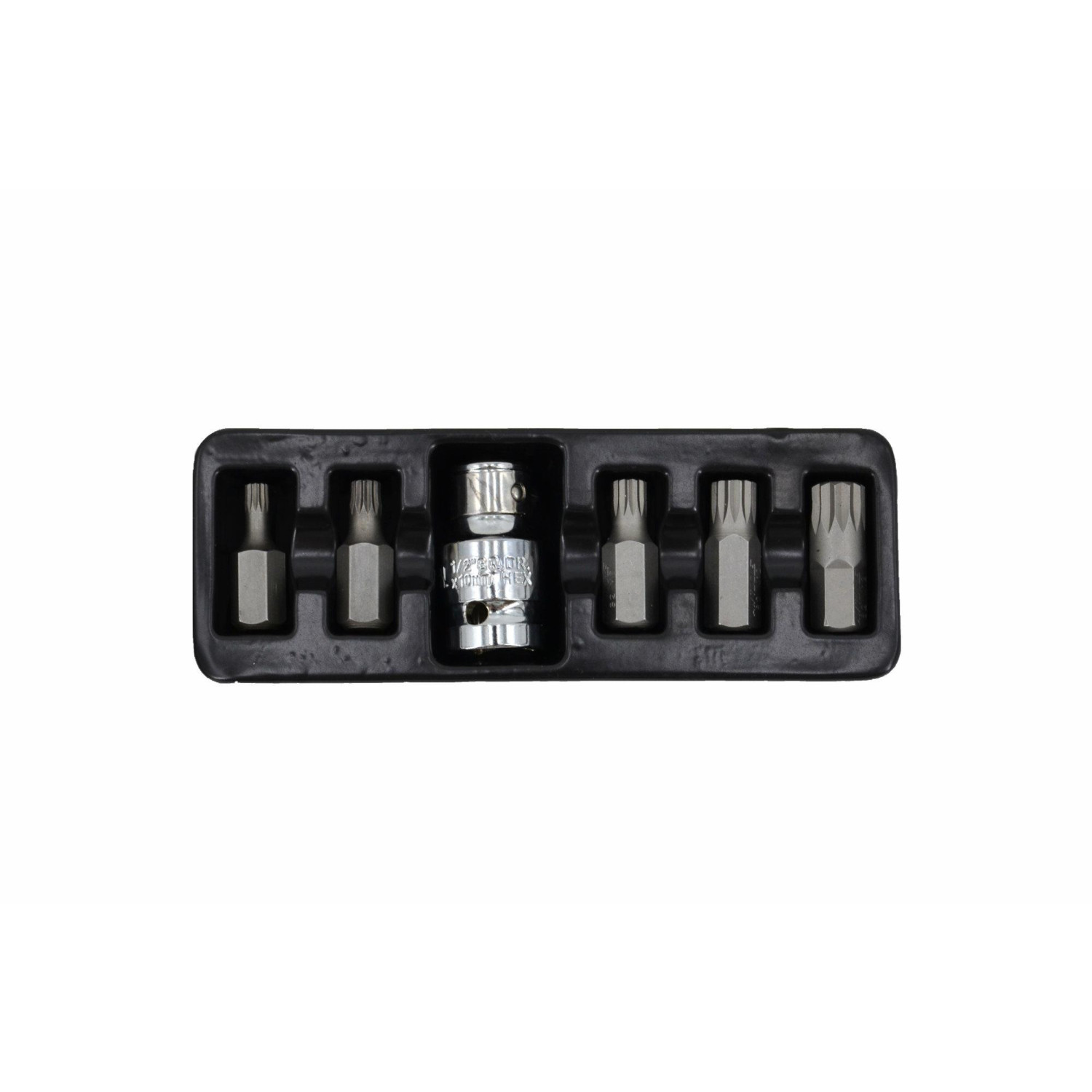 SPLINE SCREWDRIVER BIT SET M5-M12 6pcs