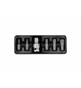 SPLINE SCREWDRIVER BIT SET M5-M12 6pcs