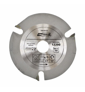 WOOD CUTTING TCT CIRCULAR SAW BLADE 125x22mmx3T
