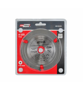 WOOD CUTTING TCT CIRCULAR SAW BLADE 125x22mmx3T