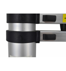 DRABINA ALUMINIOWA TELESKOPOWA 3,8m 13 STOPNI