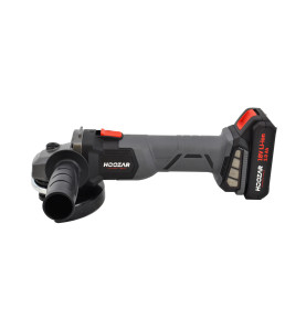 HOOZAR BRUSHLESS CORDLESS ANGLE GRINDER 125mm 18V 2x2.0Ah AG10BL