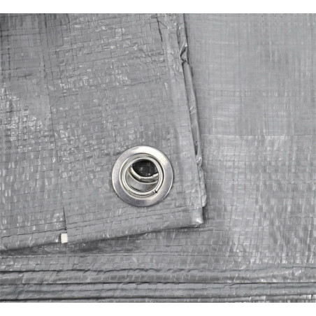 TARPAULIN SHEET/ SILVER 120g  4* 8m