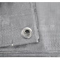TARPAULIN SHEET/ SILVER 120g  4* 8m