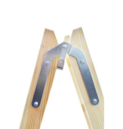 WOODEN DOUBLE-SIDED LADDER 2x8 150kg