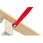 DOUBLE-SIDED WOODEN LADDER 2x8 150kg