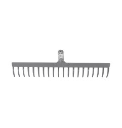 20-TINE STEEL GARDEN RAKE HEAD