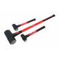 SLEDGEHAMMER 3.63kg 8lbs/ FIBREGLASS HANDLE 90cm