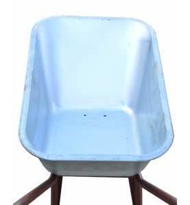 GARDEN GALVANISED WHEELBARROW 80L 130kg
