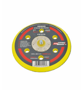 DYSK 125mm DO SZLIFIERKI MIMOŚRODOWEJ PNEUMATYCZNEJ