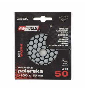 HONEYCOMB DIAMOND POLISHING PAD 100mm/ GRIT 50 S