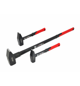LOCKSMITHS HAMMER/ FIBREGLASS HANDLE 6,0kg BLACK LINE