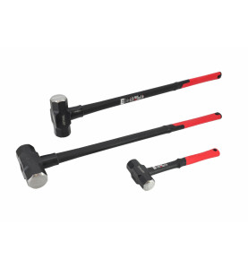 SLEDGEHAMMER/ FIBREGLASS HANDLE 4,5kg  BLACK LINE