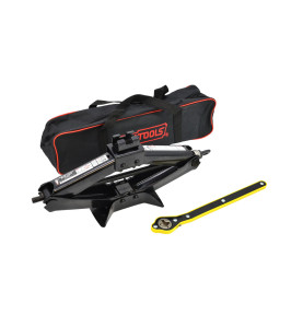 2T SCISSOR JACK w/ RATCHET WRENCH & TRANSPORT BAG