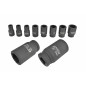 3/4" DRIVE IMPACT SOCKET SET 17-38mm 8pcs BLACK LINE