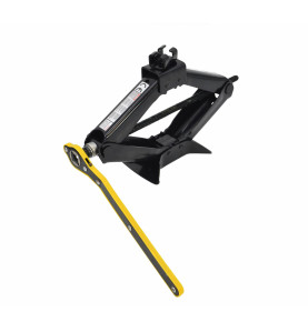 2T SCISSOR JACK w/ RATCHET WRENCH