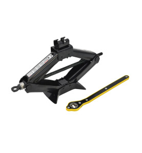 2T SCISSOR JACK w/ RATCHET WRENCH
