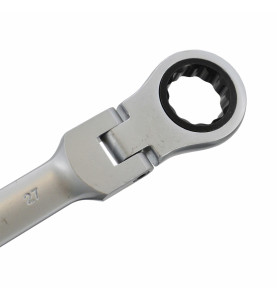 FLEX-HEAD COMBINATION RATCHET SPANNER SET 22pcs 6-32mm CASE